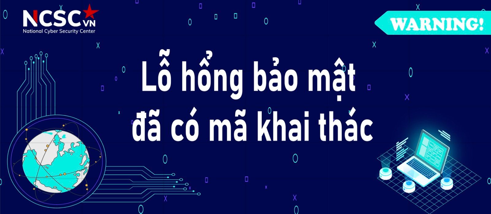 Cảnh báo lỗ hổng mới có mã khai thác